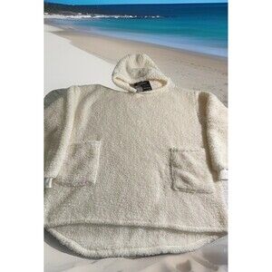 THROWZY HOODIE PULLOVER MARLO LORENZ Fluffy Pockets One Size Fits Most New READ